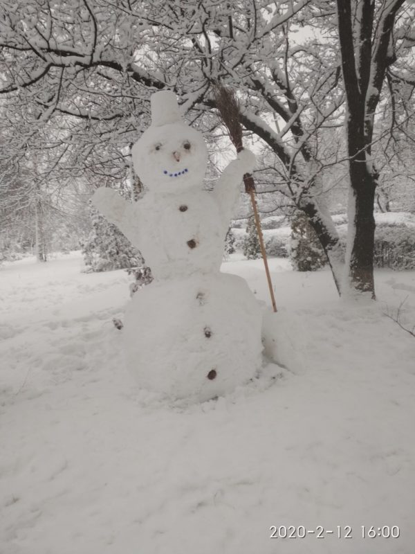 Зима в м. Барвінкове